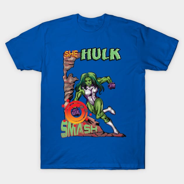 The She Hulk T-Shirt by Winston5